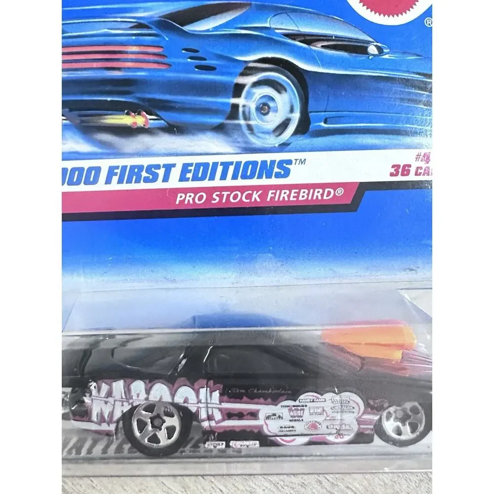 Hot Wheels 2000 First Editions 4/36 #64 Pro Stock Firebird Black w/ 5SPs H57